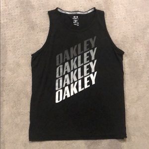 Black Oakley Tank Top